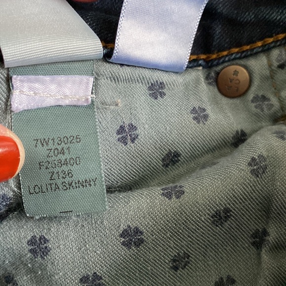 Lucky Brand Lolita Skinny Dark Wash Low Rise Size 6 / 28 regular - Picture 10 of 16